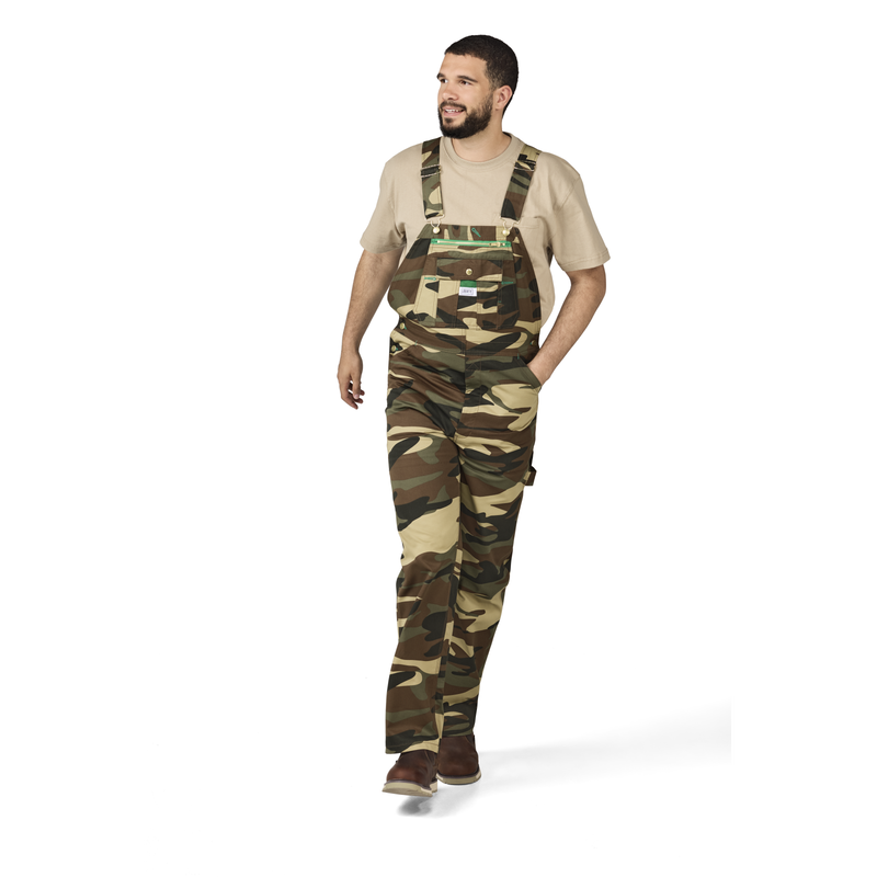 Liberty Men's Camo Bib Overalls image number 8