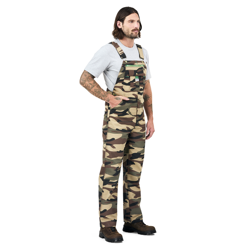 Liberty Men's Camo Bib Overalls image number 5