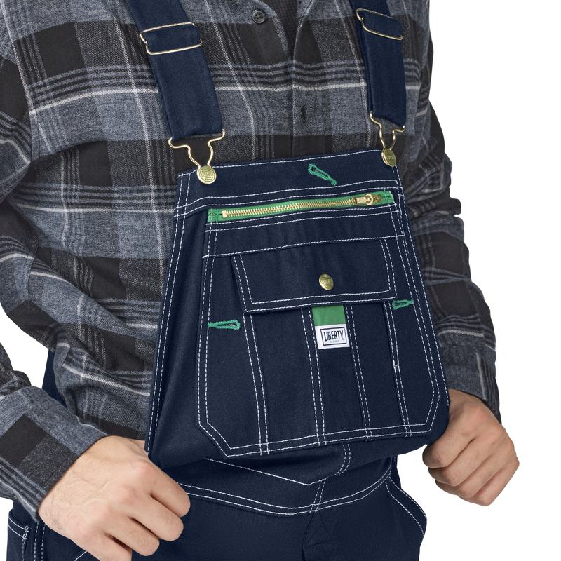 Liberty&reg; Rigid Denim Bib Overalls image number 3
