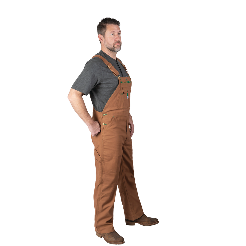 Relaxed Fit Duck Bib Overall Carhartt Brown 32x30