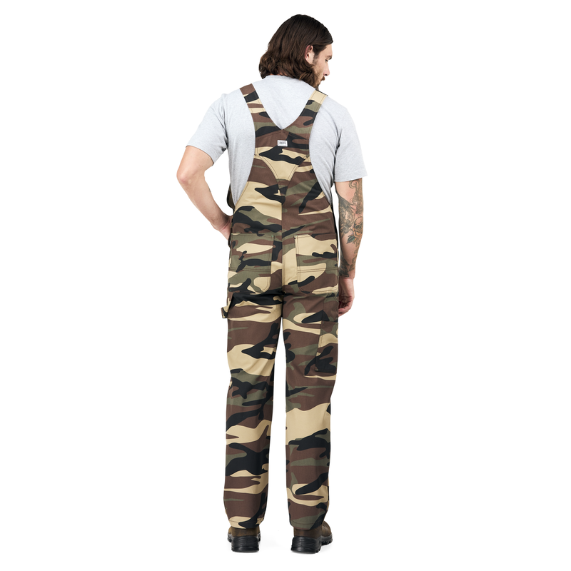 Liberty Men's Camo Bib Overalls image number 4