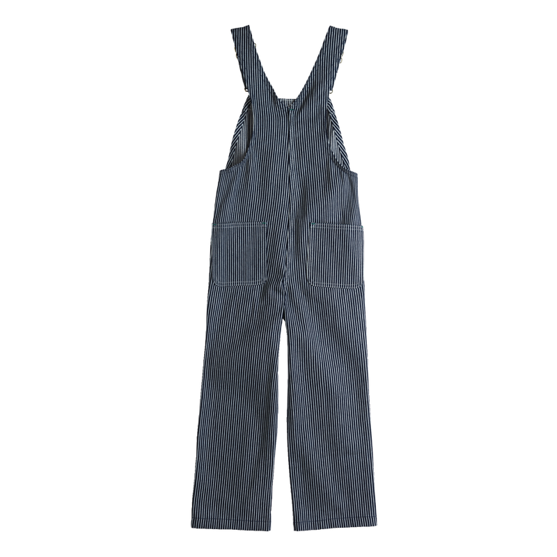 Liberty® Preschool Hickory Stripe Bib Overalls image number 1