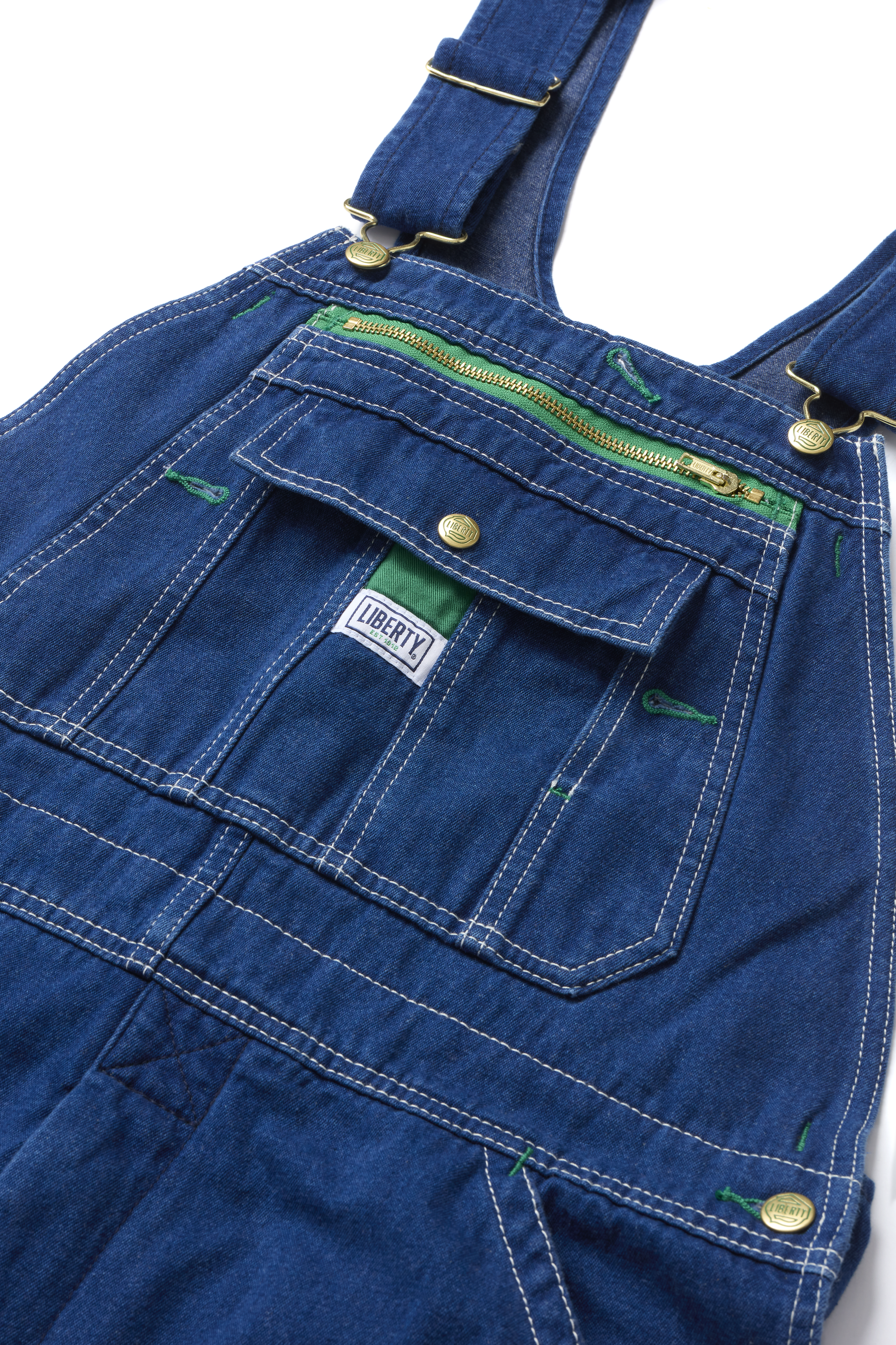 insulated denim bib overalls
