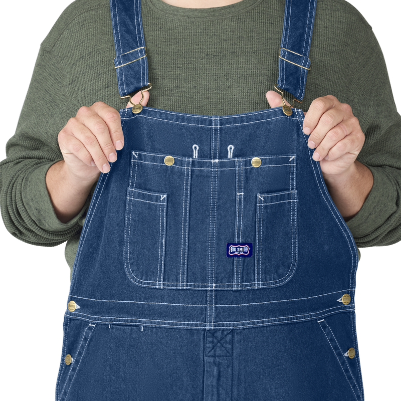 Big Smith&reg; Stonewashed Denim Bib Overalls image number 1
