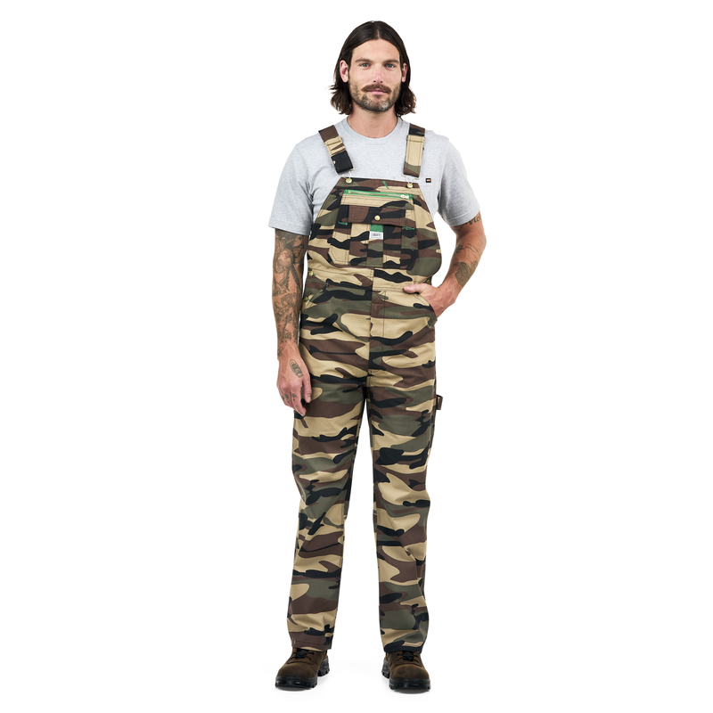 Liberty Men's Camo Bib Overalls image number 3