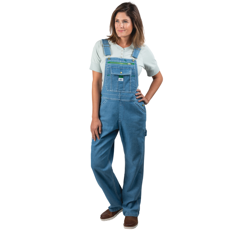 Liberty® Women's Denim Bib Overalls image number 6