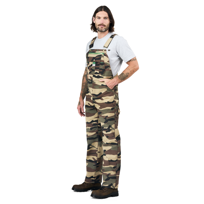 Liberty Men's Camo Bib Overalls image number 6