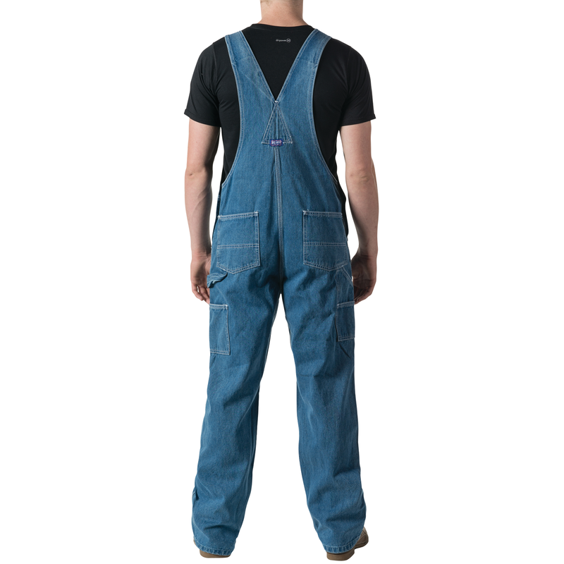 Big Smith® Stonewashed Denim Bib Overalls image number 2