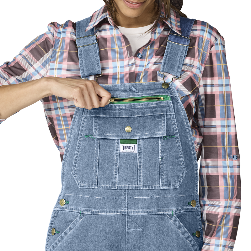 Liberty&reg; Women's Denim Bib Overalls image number 2