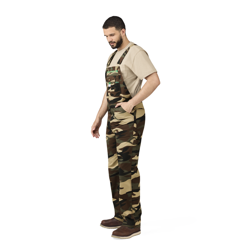Liberty Men's Camo Bib Overalls image number 11