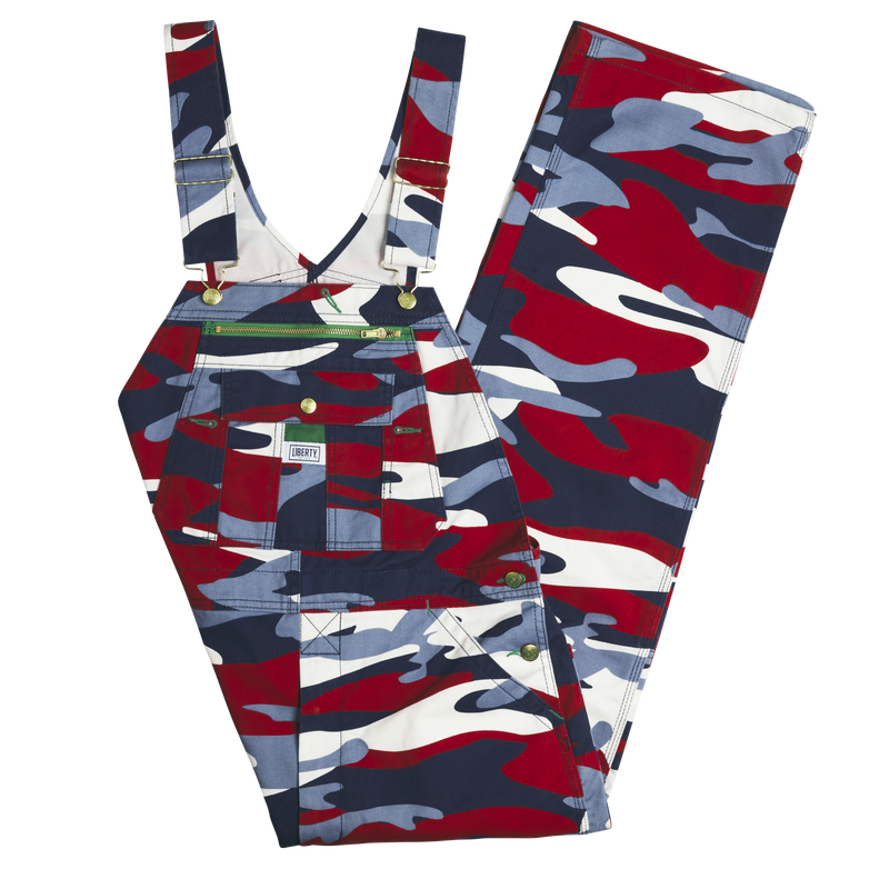 Liberty Men's Camo Bib Overalls image number 0