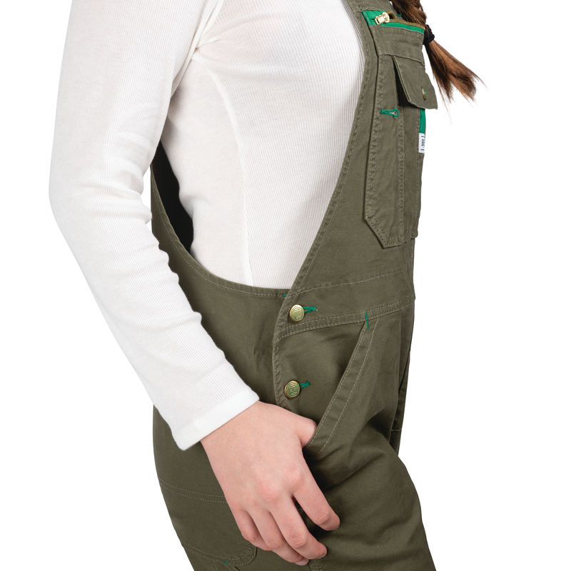 Liberty® Women's Duck Bib Overalls image number 4