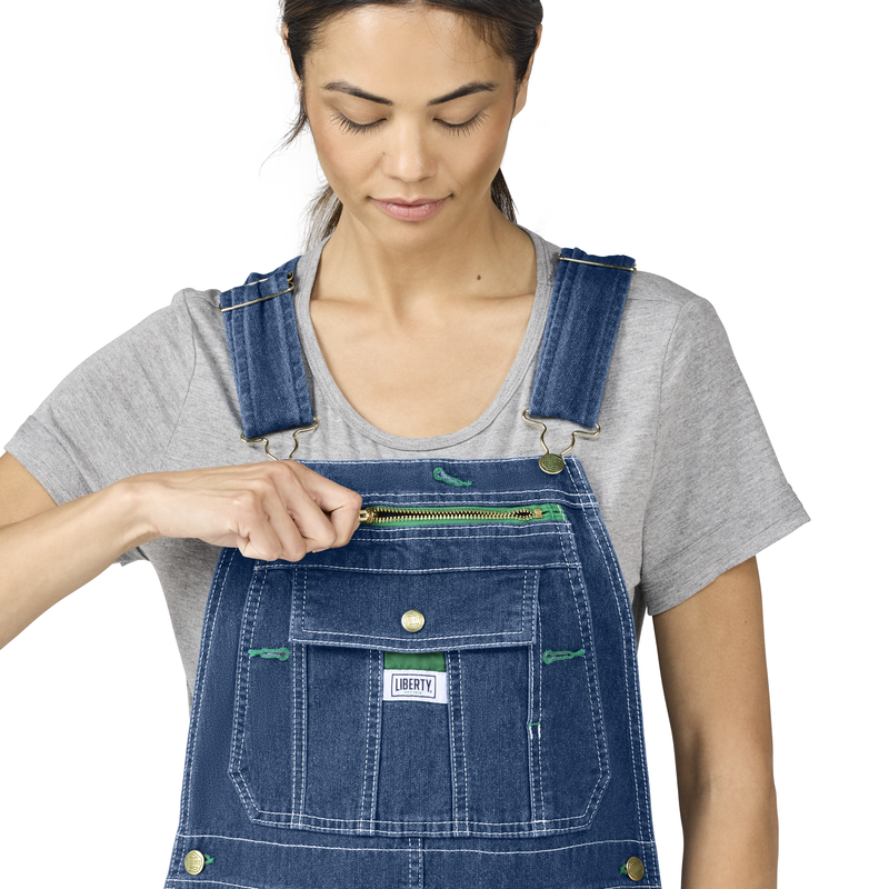 Liberty&reg; Women's Denim Bib Overalls image number 3