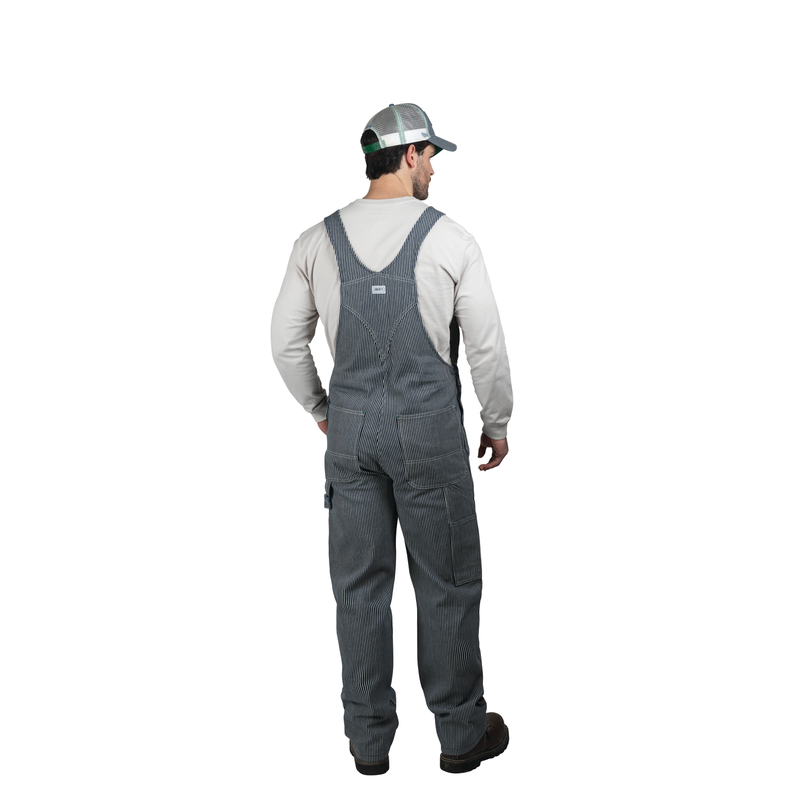 Liberty® Hickory Stripe Bib Overalls image number 5