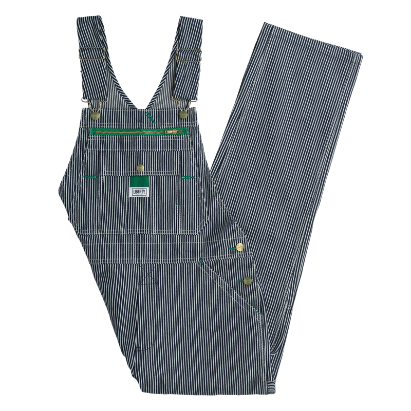 Liberty® Women's Hickory Stripe Bib Overalls image number 0