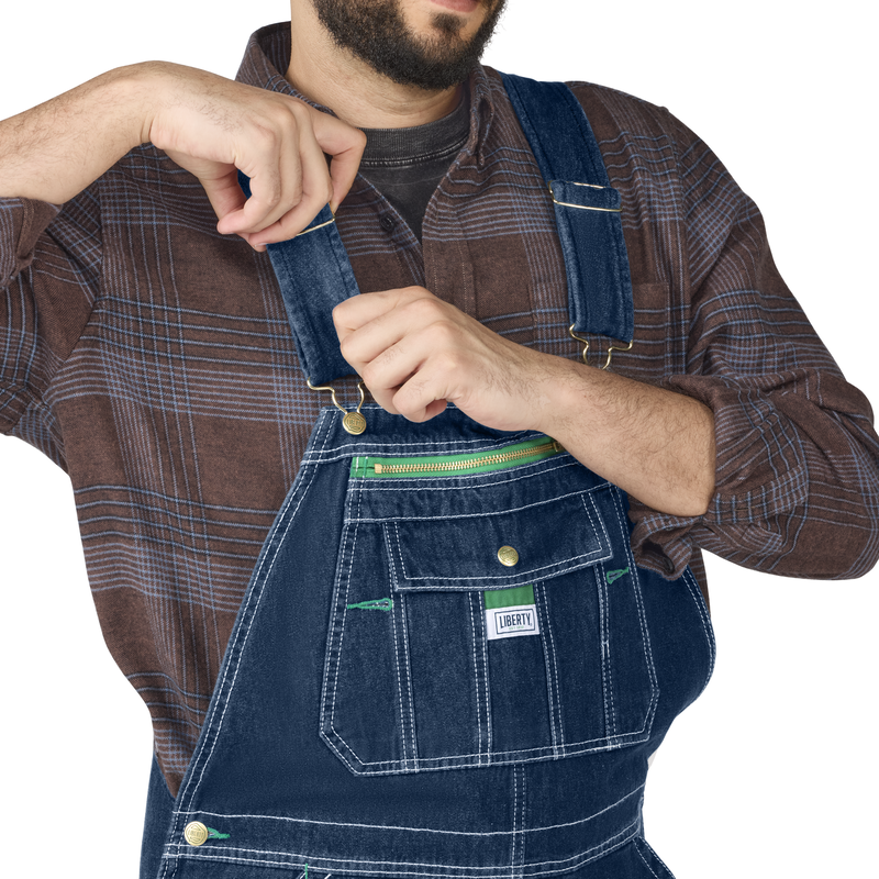 Liberty&reg; Stonewashed Denim Bib Overalls image number 5