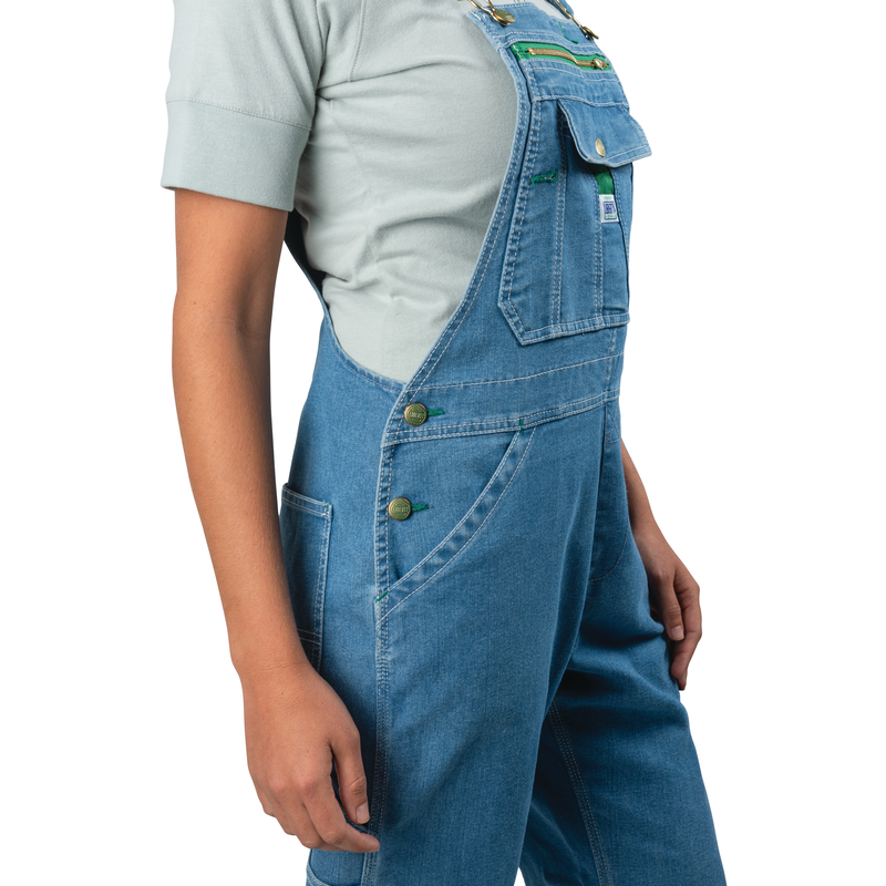 Liberty® Women's Denim Bib Overalls image number 3