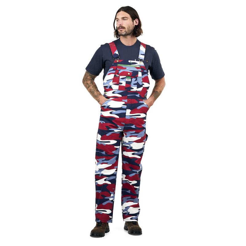 Liberty Men's Camo Bib Overall image number 0