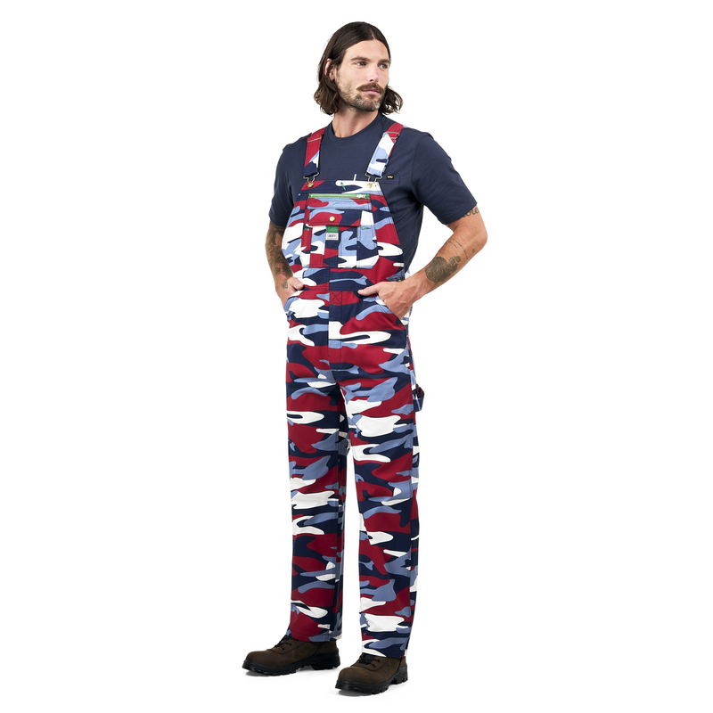 Liberty Men's Camo Bib Overall image number 3
