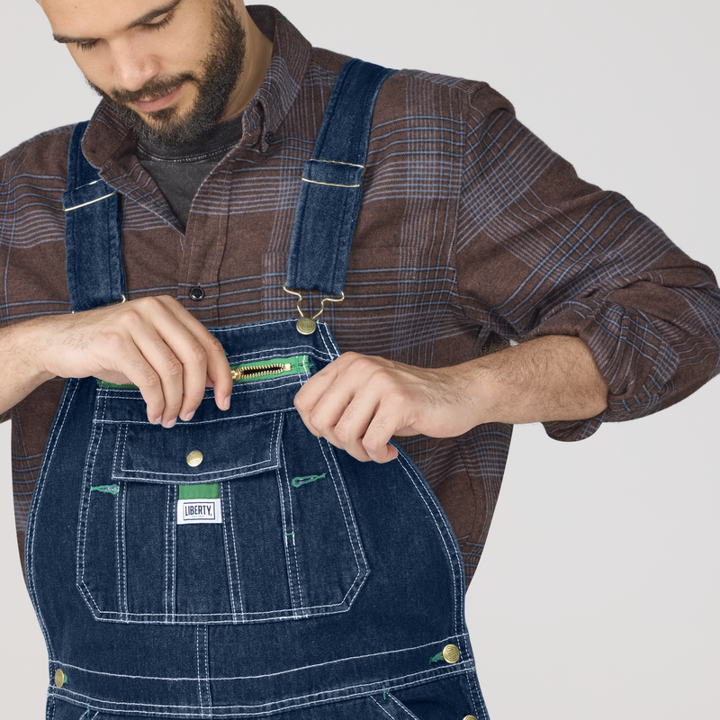 Liberty&reg; Stonewashed Denim Bib Overalls image number 7