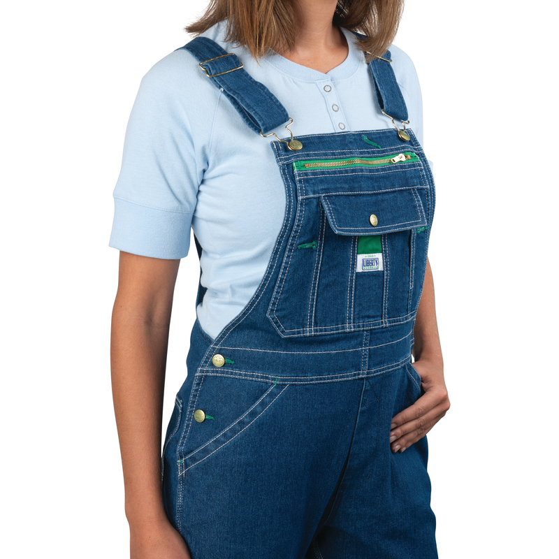 Liberty® Women's Denim Bib Overalls image number 5