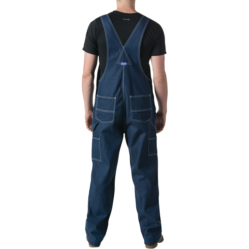 Big Smith® Rigid Denim Bib Overalls image number 2