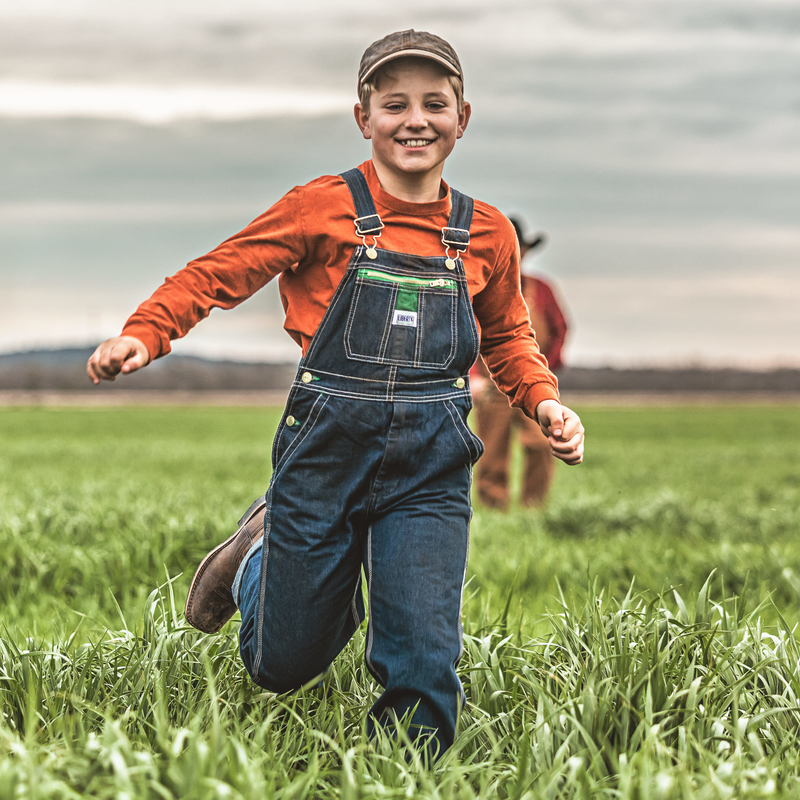 Liberty® Youth Denim Bib Overall image number 2