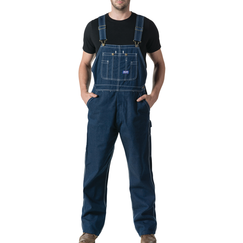 Big Smith® Rigid Denim Bib Overalls image number 1