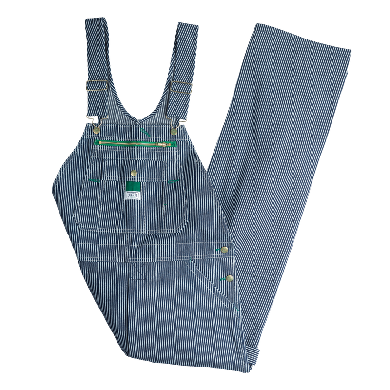 Liberty® Hickory Stripe Bib Overalls image number 0