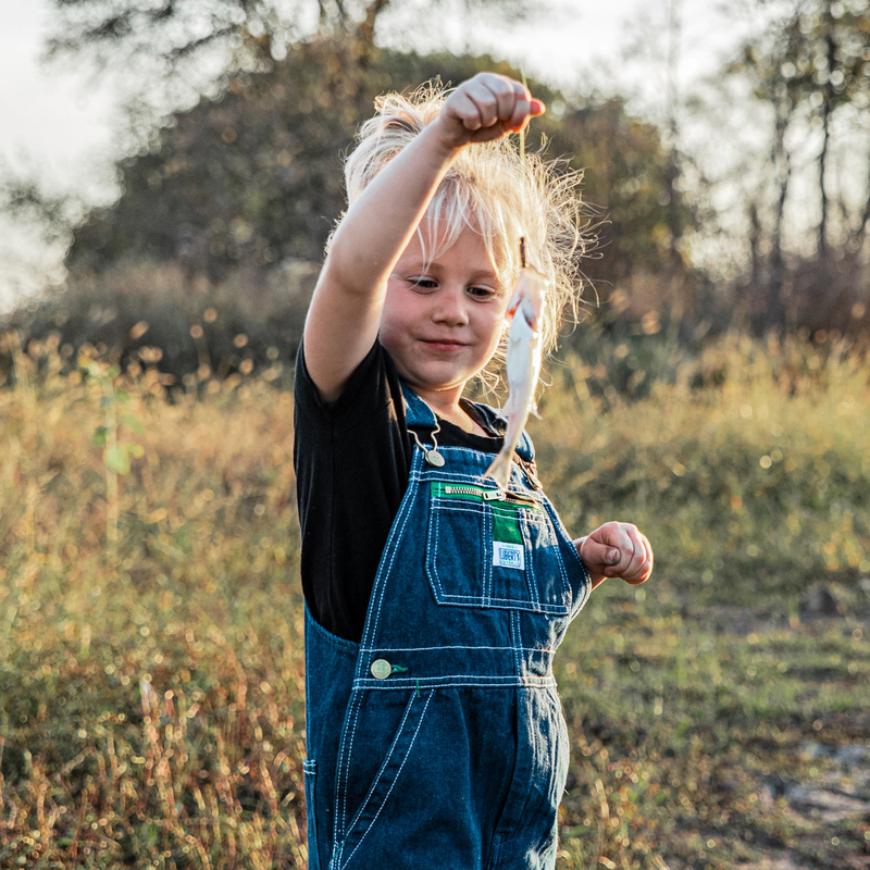 Liberty® Preschool Denim Bib Overall image number 4