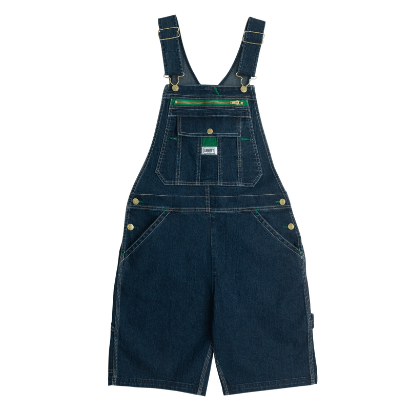 Liberty® Women's Denim Stonewashed Bib Shortall image number 1