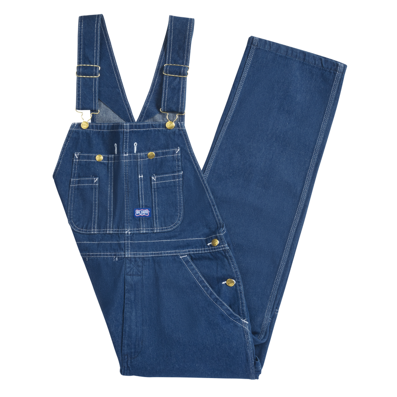 Men's Big Smith® Stonewashed Denim Bib Overalls